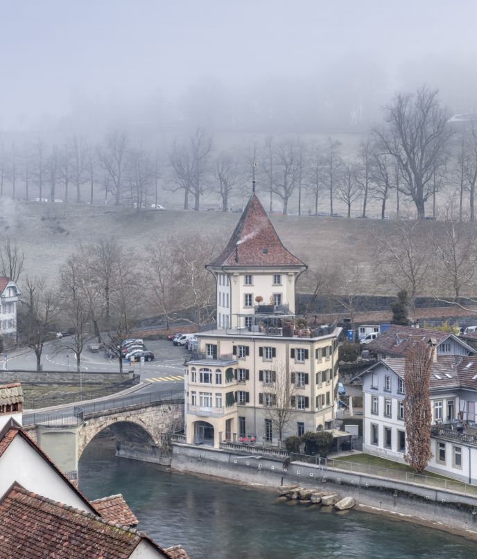 Fassadensanierung Felsenburg Bern